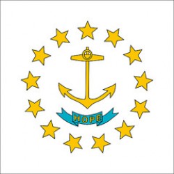 Bandiera dello stato di Rhode Island