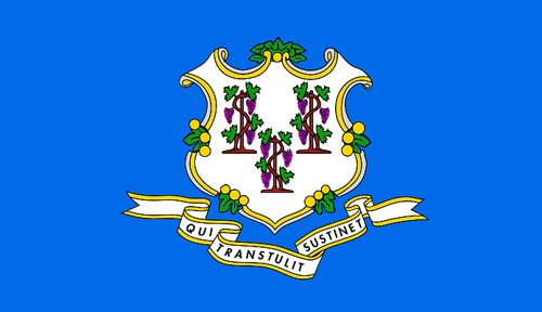 Bandiera Connecticut
