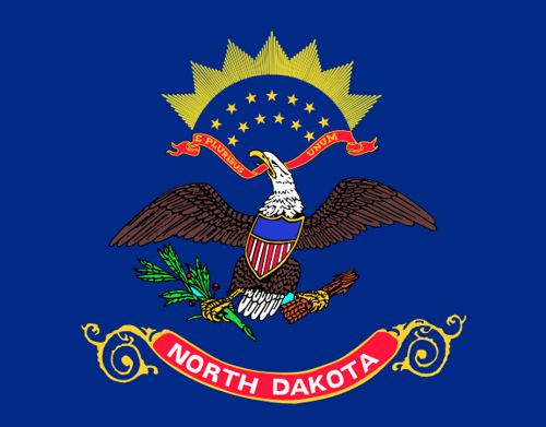 Bandiera North Dakota