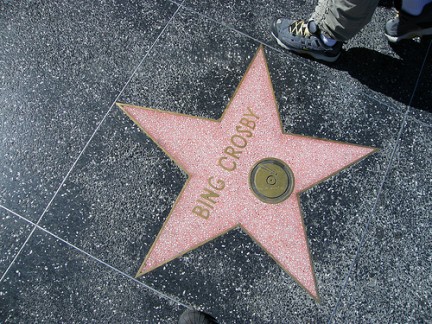 Bing Crosby Star di Hollywood