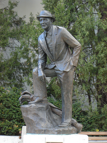 Statua dedicata a Bing Crosby