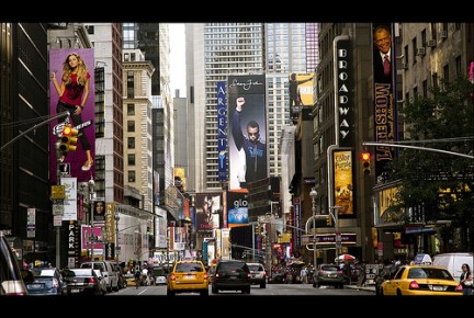 Broadway avenue. New York City