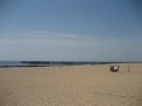 La vasta spiaggia di Coney Island