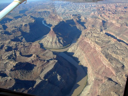 Incrocio tra i fiumi Colorado e Green