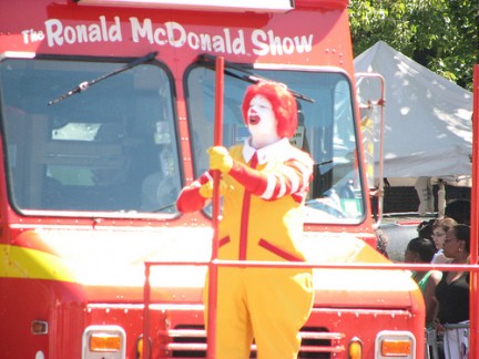 Ronald McDonald in the West Indian-American Carnival