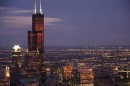 Willis Tower domina la notte di Chicago