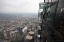Panorama di Chicago dall'alto dello SkyDeck