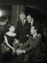 Audrey Hepburn - Mel Ferrer - Frank Sinatra e Prince Romanoff -1956