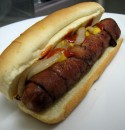 Hot dog con bacon