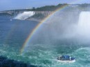 Arcobaleno sulle cascate del Niagara