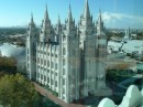 Salt Lake City - Panorama del Tempio Mormone