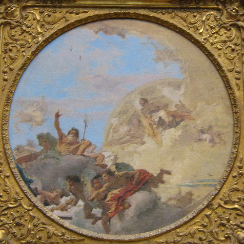Neptune and the Winds di Giovanni Battista Tiepolo