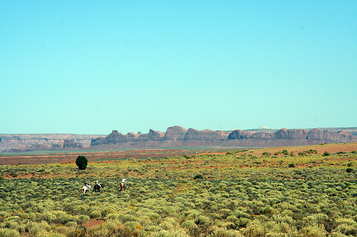 Monument Valley - Navajo a cavallo