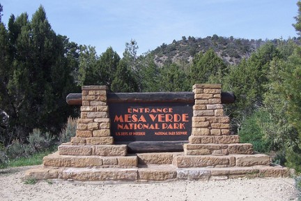 Entrata al Parco di Mesa Verde