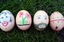 Uova dipinte per la corsa alle uova