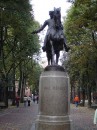 La statua di Paul Revere
