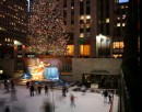 Pista di pattinaggio sul ghiaccio al Rockefeller Center