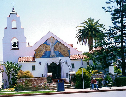 Una caratteristica Chiesa di San Diego